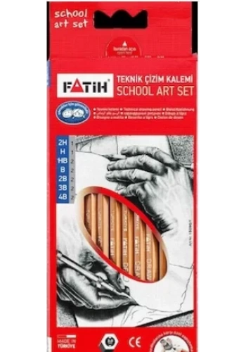 FATİH DERECELİ KALEM OKUL SETİ 12 Lİ 15090