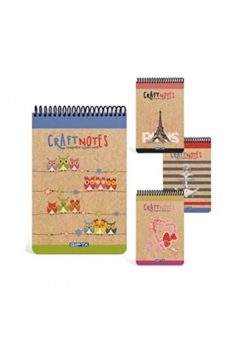 GIPTA CRAFT NOTES A6 100 YP ÇİZGİLİ SPR BLOKNOT 1789