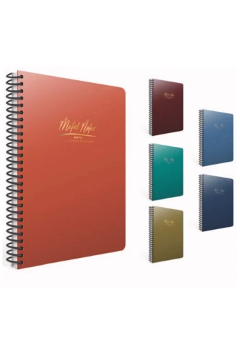 GIPTA METAL NOTES A4 80 YP KARELİ SP.PP. KAPAK DEFTER 4470