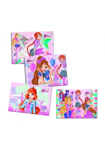 GIPTA WINX 17x24 15 YP.SPİRALLİ RESİM DEFTERİ 3089