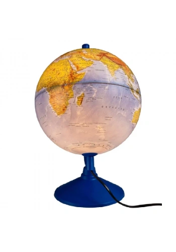 GÜRBÜZ 41301 IŞIKLI KÜRE 30cm FİZİKİ+SİYASİ