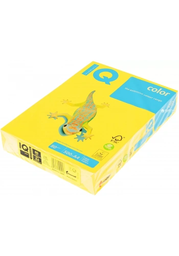 IQ A4 YOĞUN KOYU SARI FOTOKOPİ KAĞIDI 80 gr CY39