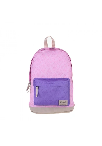 KAUKKO K1338 WICHLIGHT SIRT ÇANTASI PINK FLOWERS