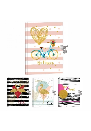 KESKİN 14x20 120 YP KİLİTLİ GÜNLÜK 310110