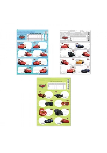 KESKİN CARS 3 LÜ DERS PROGRAMLI ETİKET 220130-33