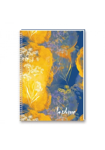 KESKİN PLUME A4 100 YP KARELİ SPİRALLİ PP KAPAK DEFTER 322042