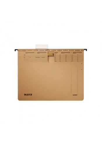 LEITZ 1914 TEK TELLİ ASKILI KRAFT DOSYA