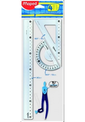 MAPED 899218 4 LÜ PERGELLİ ÇİZİM TAKIMI