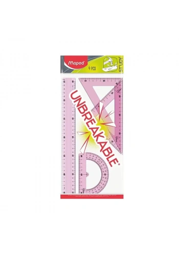 MAPED 981701 STUDY KIRILMAZ 4 LÜ 30 CM ÇİZİM SETİ