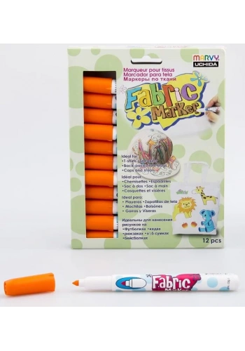 MARVY 560 TURUNCU T-SHIRT KALEMİ