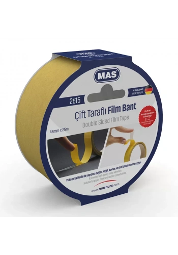 MAS 2615 45mmX25mt ÇİFT TARAFLI BANT