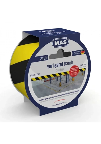 MAS 2653 50mmX27mt YER İŞARETLEME BANDI