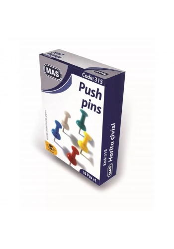 MAS 315 RENKLİ HARİTA ÇİVİSİ