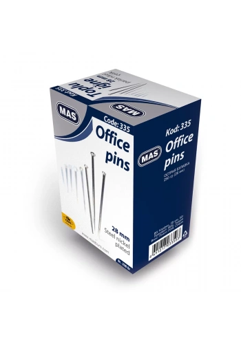 MAS 335 TOPLU İĞNE 250 GR. 28 MM