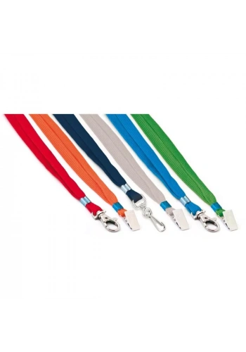 MAS 3540 KART ASKI İPİ METAL KLİPS BEYAZ 50 Lİ