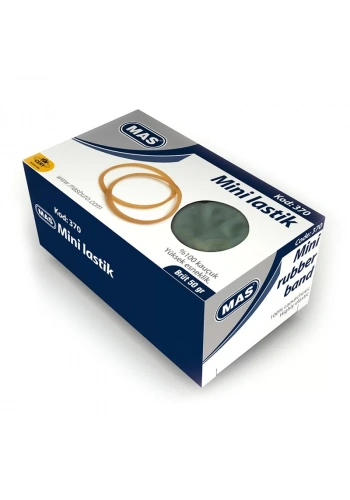 MAS 390 KAUÇUK GENİŞ LASTİK 50 GR.KUTU