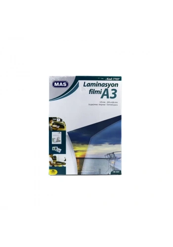 MAS 7707 A3 LAMİNASYON KAPLAMA 125mic.(ÖZEL FİYAT)