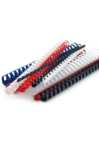 MAS 8100 PLASTİK SPİRAL 6 MM BEYAZ 100 LÜ