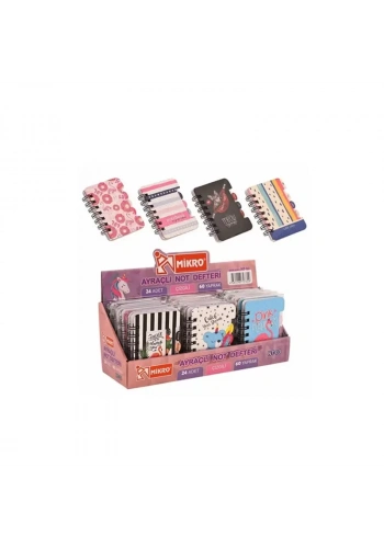 MİKRO NT-03 A7 60 YP SPR SERT KPK AYRAÇLI ÇİZGİLİ NOT DEFTERİ