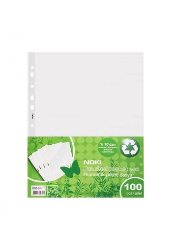 NOKİ A4 EKO POŞET DOSYA 100 LÜ 4830-ECO