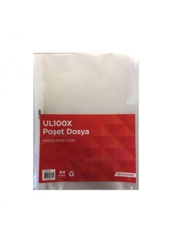 NOREX A4 EKO POŞET DOSYA 100 LÜ UL100X