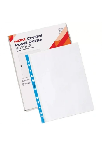 NOKİ CRYSTAL POŞET DOSYA 100 LÜ 4830CR