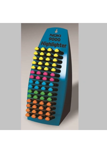 NOKİ FOSFORLU KALEM 180 Lİ STAND 9000