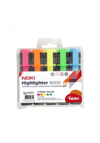 NOKİ FOSFORLU KALEM 5 Lİ PAKET 90005PVC