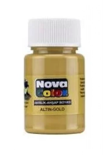 NOVA COLOR AKRİLİK BOYA ALTIN NC-234