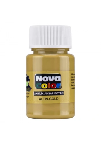 NOVA COLOR AKRİLİK BOYA ALTIN NC-234