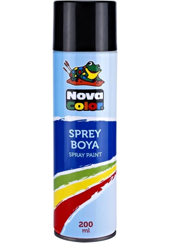 NOVA COLOR SPREY BOYA SİYAH NC-805