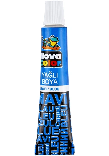 NOVA COLOR YAĞLI TÜP MAVİ NC-129
