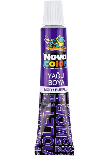 NOVA COLOR YAĞLI TÜP MOR NC-135