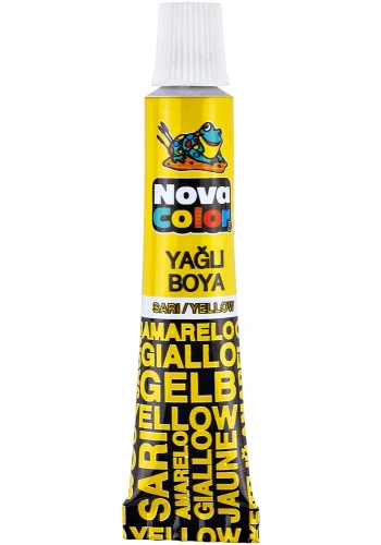 NOVA COLOR YAĞLI TÜP SARI NC-127