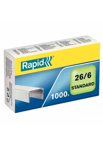 RAPİD 24861300 ZIMBA TELİ 26/6mm 1M STANDART