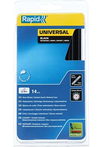 RAPİD 5000211 SİLİKON SİYAH 250 gr 12x190 mm