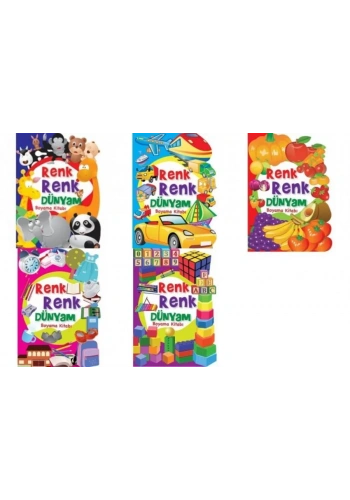 RENK RENK DÜNYAM BOYAMA 1-5 EMA ÇOCUK