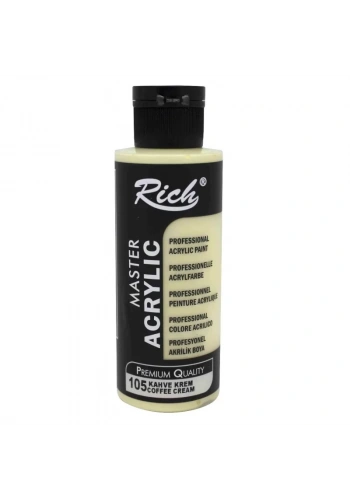 RICH AKRİLİK BOYA 105 COFFE CREAM 120 cc
