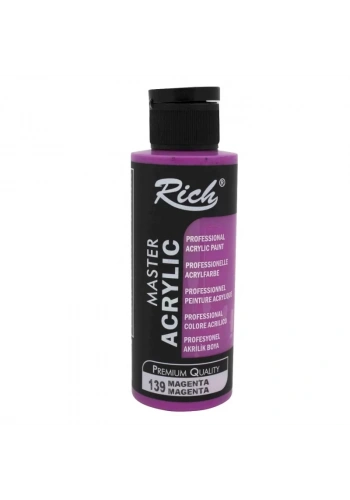 RICH AKRİLİK BOYA 139 MAGENTA 120 cc