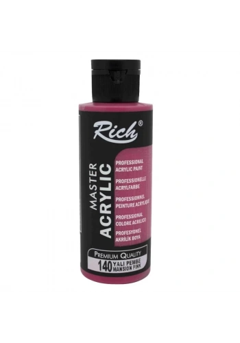 RICH AKRİLİK BOYA 140 YALI PEMBE 120 cc