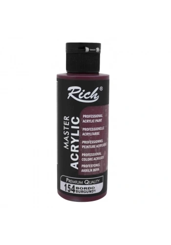 RICH AKRİLİK BOYA 154 BORDO 120 cc