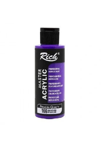 RICH AKRİLİK BOYA 166 MOR 120 cc