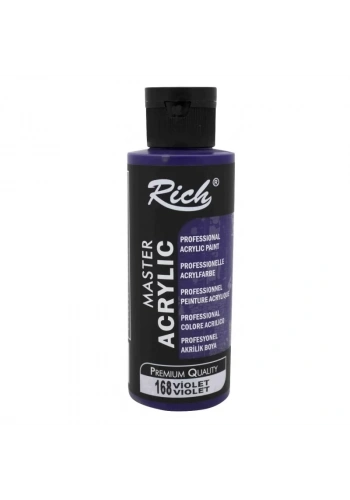 RICH AKRİLİK BOYA 168 VIOLET 120 cc