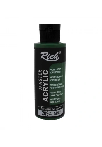 RICH AKRİLİK BOYA 209 ZEYTİN YEŞİLİ 120 cc