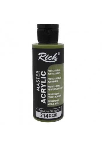 RICH AKRİLİK BOYA 214 HAKİ 120 cc