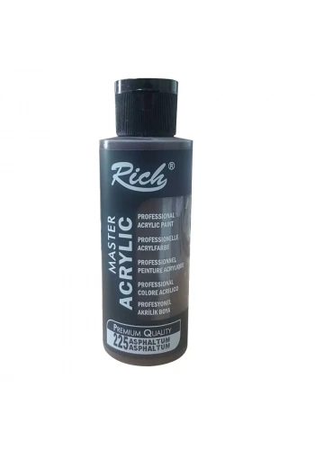 RICH AKRİLİK BOYA 225 ASPHALTUM 120 cc