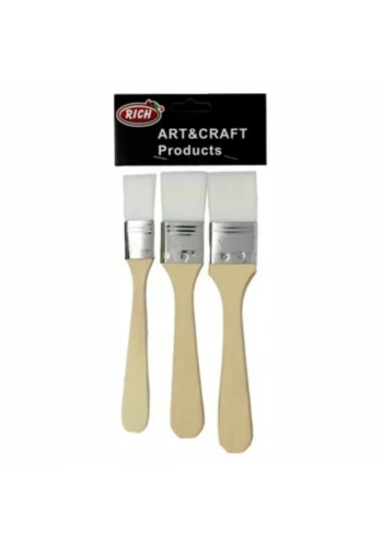 RICH 11228 EKO 3 LÜ SET FIRÇA BEYAZ KIL 01294