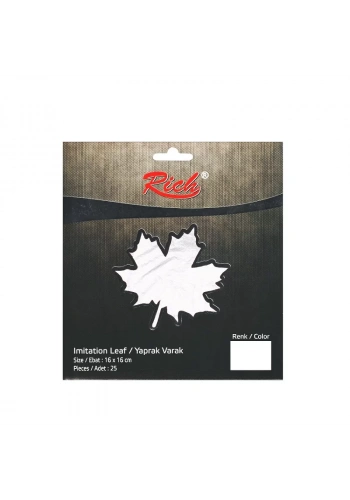 RICH 025-002 YAPRAK VARAK GÜMÜŞ 04633