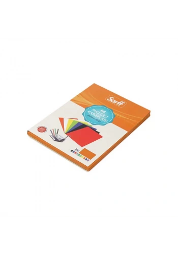 SARFF A4 PVC CİLT KAPAĞI TURUNCU 160 MICRON 100 LÜ 15201019