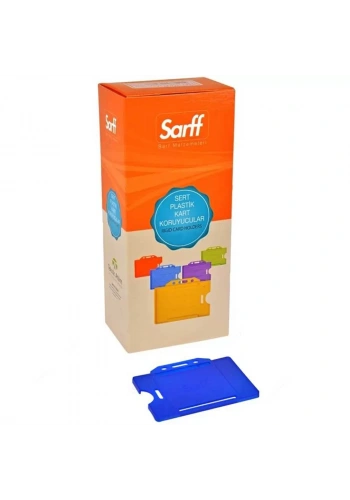 SARFF KART KABI MAVİ YATAY 50 Lİ 15323013